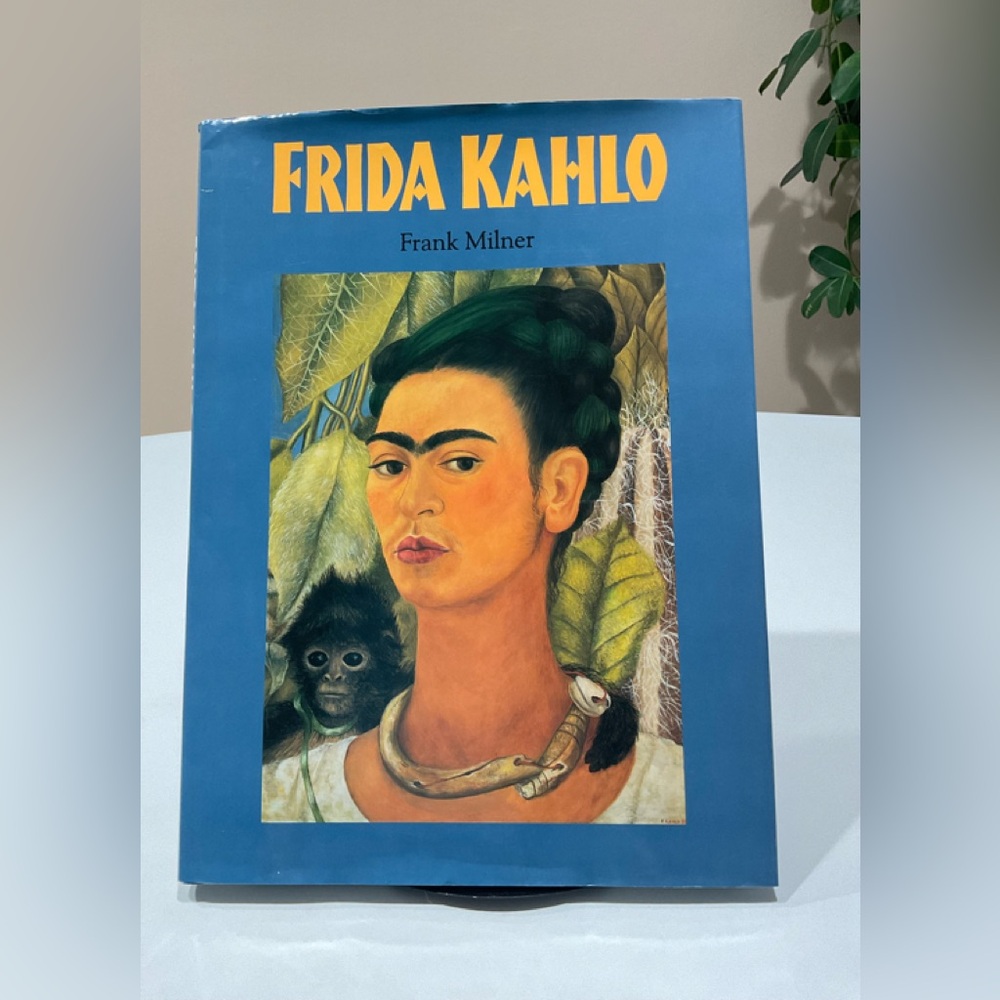 ☀️☀️☀️Frank Milner Big Book (14”x 10.5”) of Frida Kahlo Life and Illustrations